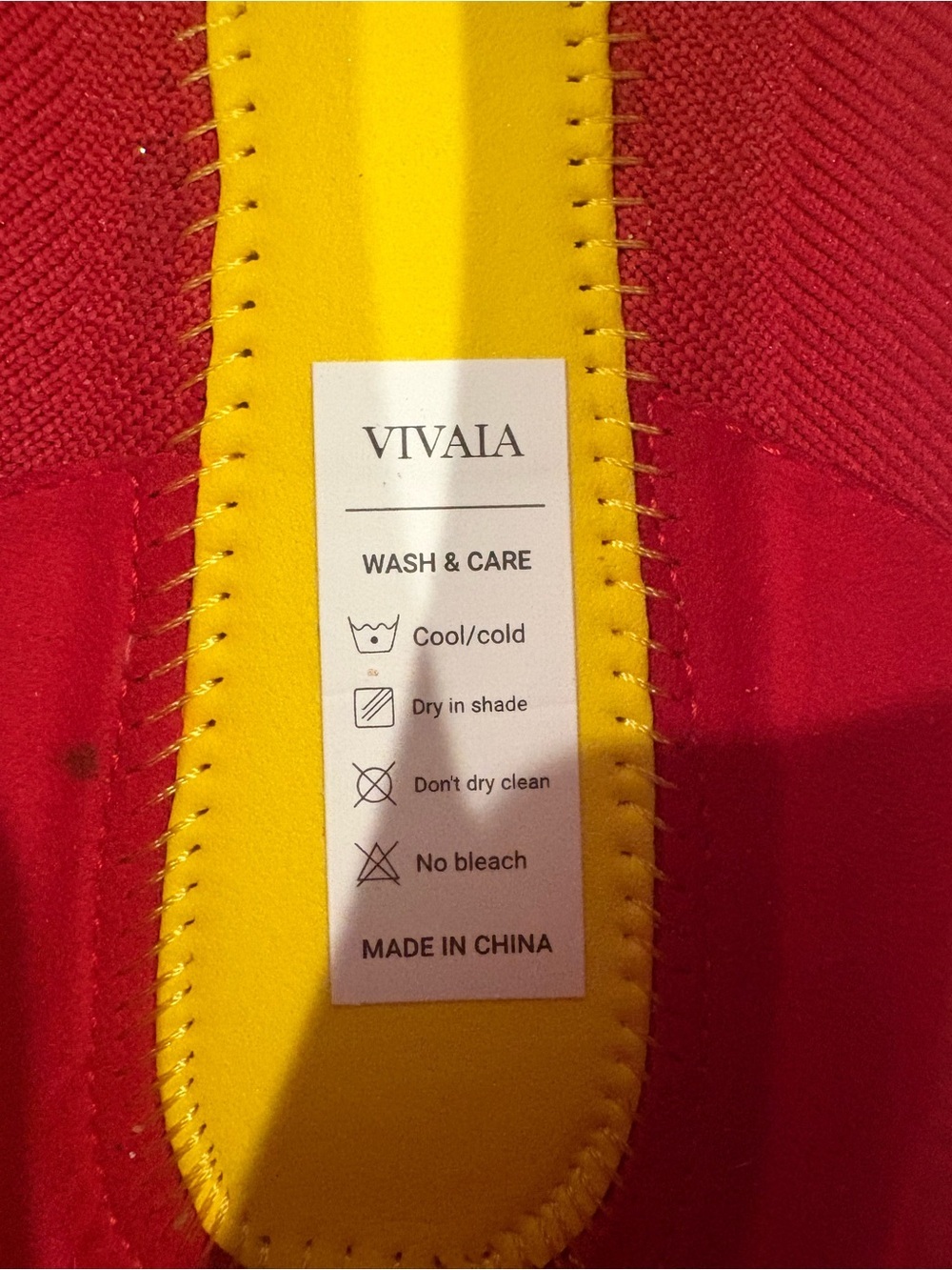 VIVAIA Pointed Toe Knit Flats Red Size 40 Sustainable Breathable Washable Shoes - Picture 10 of 10